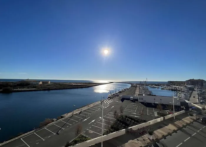 T3 Avec Terrasse, Parking Et Vue Pour 6 A - Fr-1-701-34 Valras-Plage